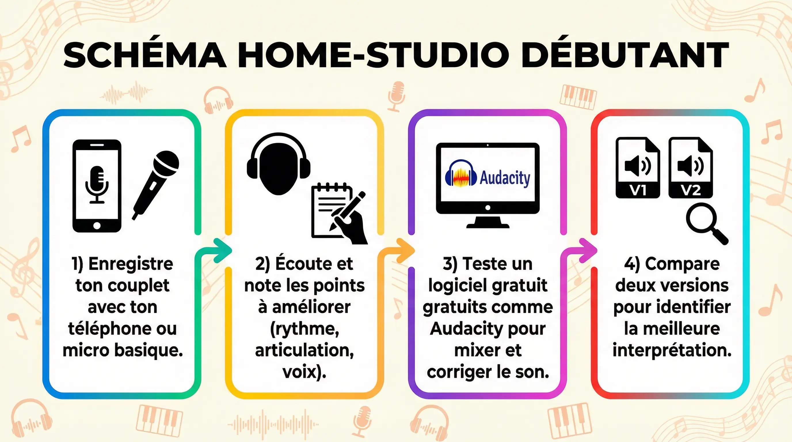 Enregistrement-mixage-home-studio-debutant-jeveuxrapper Guide visuel sur les bases de l'enregistrement et du mixage pour rappeurs débutants